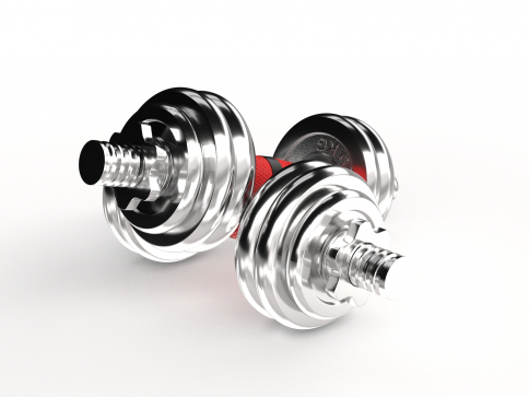 Набор гантелей UNIXFIT в кейсе DBKITU15 - 3
