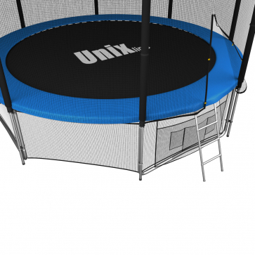 Батут Unix line Classic с внешней сеткой 12 футов - 360 см (двухцветный) (TRUCL12OUT) - 7